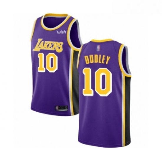 Youth Los Angeles Lakers 10 Jared Dudley Swingman Purple Basketball Jersey Statement Edition Youth Los Angeles Lakers 10 Jared Dudley Swingman Purple Basketball Jersey Statement Edition