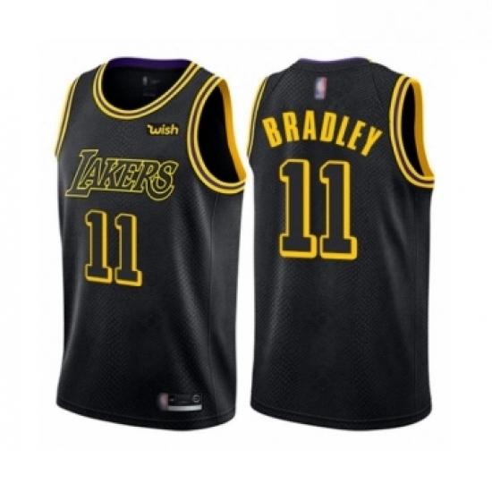 Youth Los Angeles Lakers 11 Avery Bradley Swingman Black Basketball Jersey City Edition Youth Los Angeles Lakers 11 Avery Bradley Swingman Black Basketball Jersey City Edition