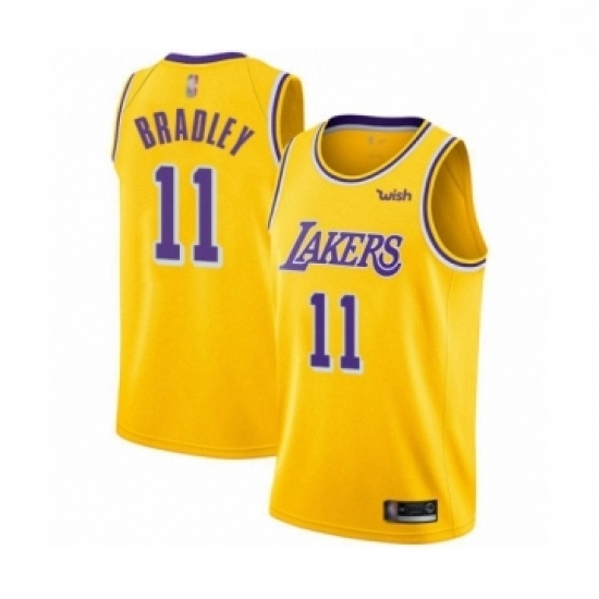 Youth Los Angeles Lakers 11 Avery Bradley Swingman Gold Basketball Jersey Icon Edition Youth Los Angeles Lakers 11 Avery Bradley Swingman Gold Basketball Jersey Icon Edition