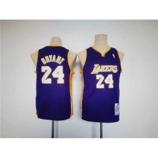 Youth Los Angeles Lakers 24 Kobe Bryant Purple Stitched Basketball Jersey Youth Los Angeles Lakers 24 Kobe Bryant Purple Stitched Basketball Jersey