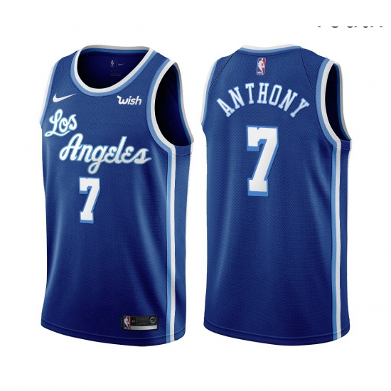 Youth Los Angeles Lakers Carmelo Anthony Classic Edition Blue 2021 Stitched NBA Jersey Youth Los Angeles Lakers Carmelo Anthony Classic Edition Blue 2021 Stitched NBA Jersey