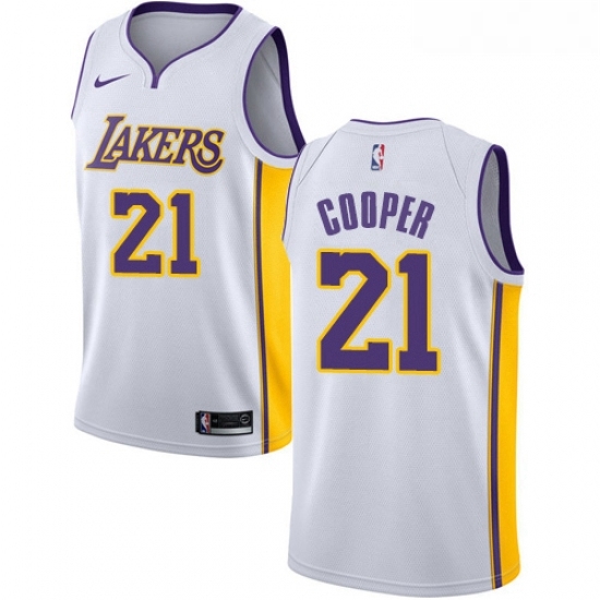 Youth Nike Los Angeles Lakers 21 Michael Cooper Authentic White NBA Jersey Association Edition Youth Nike Los Angeles Lakers 21 Michael Cooper Authentic White NBA Jersey Association Edition