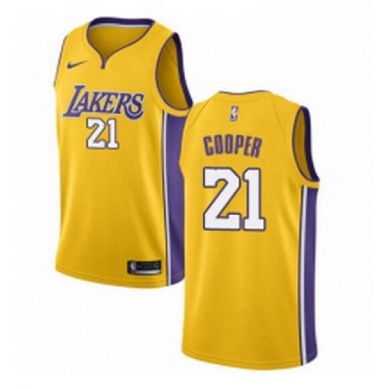 Youth Nike Los Angeles Lakers 21 Michael Cooper Swingman Gold Home NBA Jersey Icon Edition Youth Nike Los Angeles Lakers 21 Michael Cooper Swingman Gold Home NBA Jersey Icon Edition