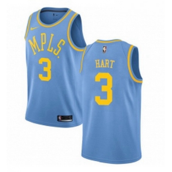 Youth Nike Los Angeles Lakers 3 Josh Hart Swingman Blue Hardwood Classics NBA Jersey Youth Nike Los Angeles Lakers 3 Josh Hart Swingman Blue Hardwood Classics NBA Jersey