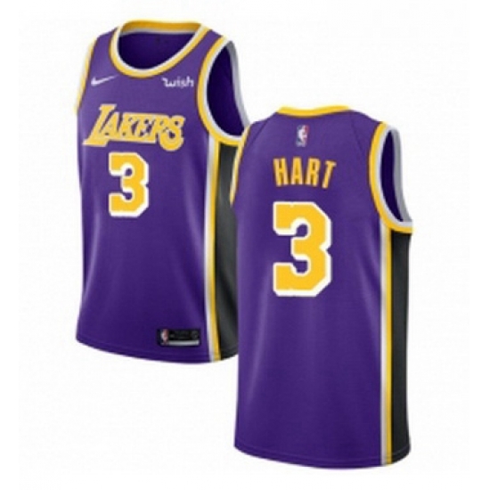 Youth Nike Los Angeles Lakers 3 Josh Hart Swingman Purple NBA Jersey Statement Edition Youth Nike Los Angeles Lakers 3 Josh Hart Swingman Purple NBA Jersey Statement Edition