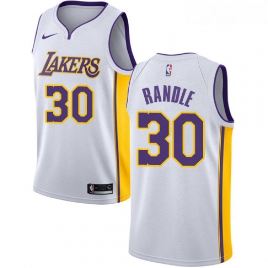 Youth Nike Los Angeles Lakers 30 Julius Randle Authentic White NBA Jersey Association Edition Youth Nike Los Angeles Lakers 30 Julius Randle Authentic White NBA Jersey Association Edition