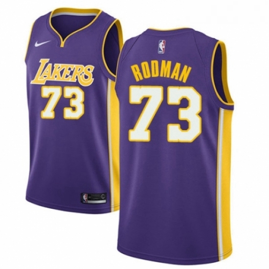 Youth Nike Los Angeles Lakers 73 Dennis Rodman Authentic Purple NBA Jersey Icon Edition Youth Nike Los Angeles Lakers 73 Dennis Rodman Authentic Purple NBA Jersey Icon Edition