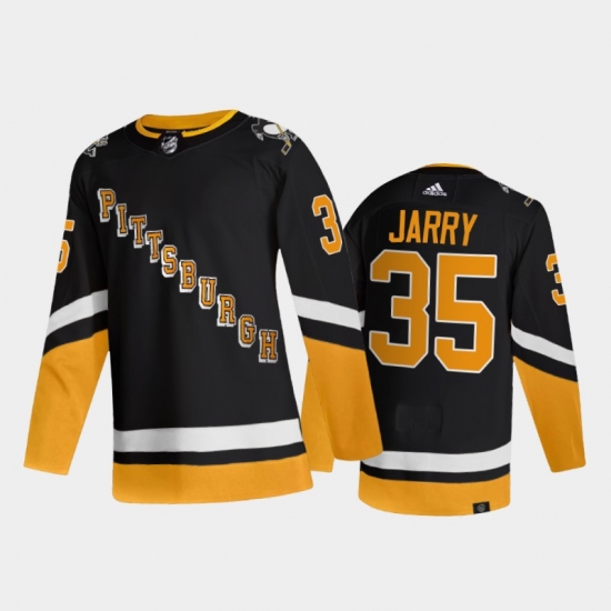 Men Pittsburgh Penguins 35 Tristan Jarry 2021 2022 Black Stitched Jersey Men Pittsburgh Penguins 35 Tristan Jarry 2021 2022 Black Stitched Jersey