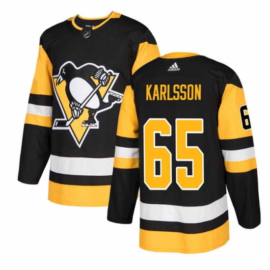 Men Pittsburgh Penguins 65 Erik Karlsson Black Stitched Jersey Men Pittsburgh Penguins 65 Erik Karlsson Black Stitched Jersey
