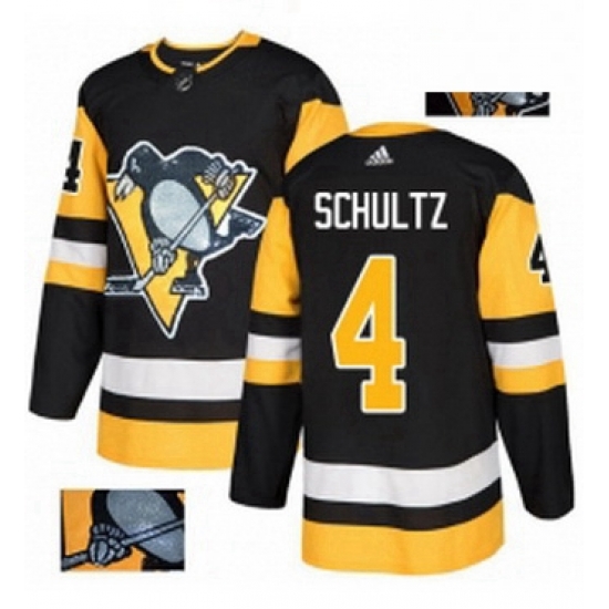 Mens Adidas Pittsburgh Penguins 4 Justin Schultz Authentic Black Fashion Gold NHL Jersey Mens Adidas Pittsburgh Penguins 4 Justin Schultz Authentic Black Fashion Gold NHL Jersey
