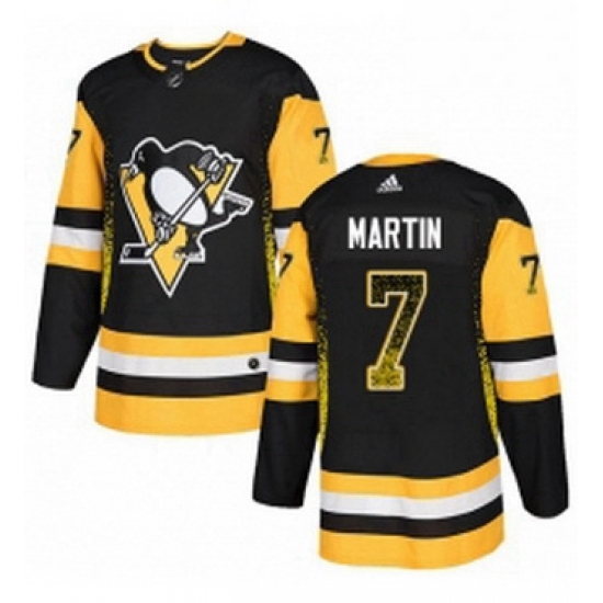 Mens Adidas Pittsburgh Penguins 7 Paul Martin Authentic Black Drift Fashion NHL Jersey Mens Adidas Pittsburgh Penguins 7 Paul Martin Authentic Black Drift Fashion NHL Jersey