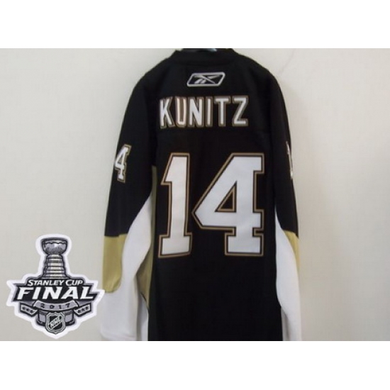 Penguins #14 Chris Kunitz Black 2017 Stanley Cup Final Patch Stitched NHL Jersey Penguins #14 Chris Kunitz Black 2017 Stanley Cup Final Patch Stitched NHL Jersey