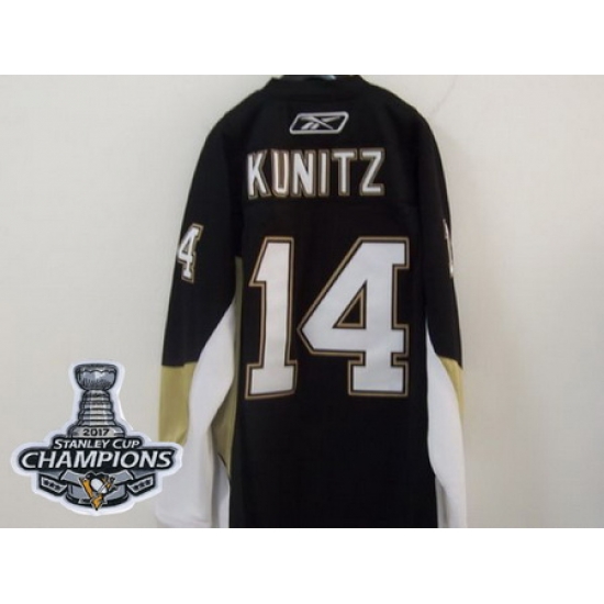 Penguins #14 Chris Kunitz Black 2017 Stanley Cup Finals Champions Stitched NHL Jersey Penguins #14 Chris Kunitz Black 2017 Stanley Cup Finals Champions Stitched NHL Jersey