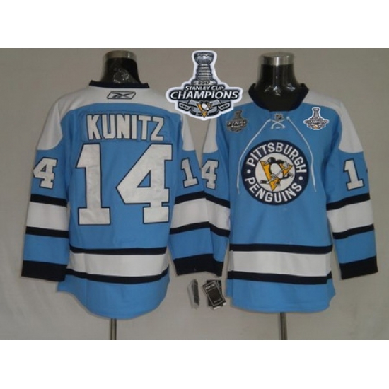 Penguins #14 Chris Kunitz Blue 2017 Stanley Cup Finals Champions Stitched NHL Jersey Penguins #14 Chris Kunitz Blue 2017 Stanley Cup Finals Champions Stitched NHL Jersey