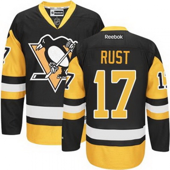 Penguins #17 Bryan Rust Black Alternate Stitched NHL Jersey Penguins #17 Bryan Rust Black Alternate Stitched NHL Jersey