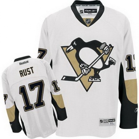 Penguins #17 Bryan Rust White Stitched NHL Jersey Penguins #17 Bryan Rust White Stitched NHL Jersey