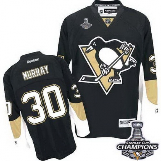 Penguins #30 Matt Murray Black Home 2017 Stanley Cup Final Patch Stitched NHL Jersey Penguins #30 Matt Murray Black Home 2017 Stanley Cup Final Patch Stitched NHL Jersey
