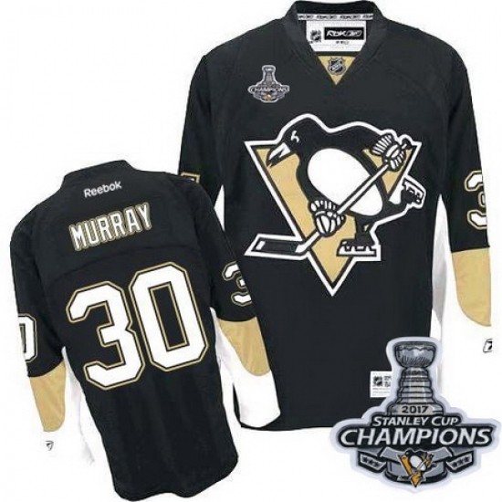 Penguins #30 Matt Murray Black Home 2017 Stanley Cup Finals Champions Stitched NHL Jersey Penguins #30 Matt Murray Black Home 2017 Stanley Cup Finals Champions Stitched NHL Jersey