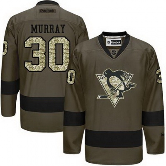 Penguins #30 Matt Murray Green Salute to Service Stitched NHL Jersey Penguins #30 Matt Murray Green Salute to Service Stitched NHL Jersey