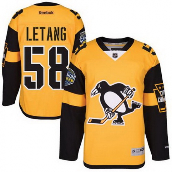 Penguins #58 Kris Letang Black 2017 Stadium Series Stitched NHL Jersey Penguins #58 Kris Letang Black 2017 Stadium Series Stitched NHL Jersey