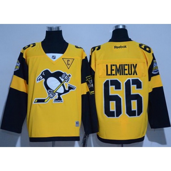 Penguins #66 Mario Lemieux Gold 2017 Stadium Series Stitched NHL Jersey Penguins #66 Mario Lemieux Gold 2017 Stadium Series Stitched NHL Jersey