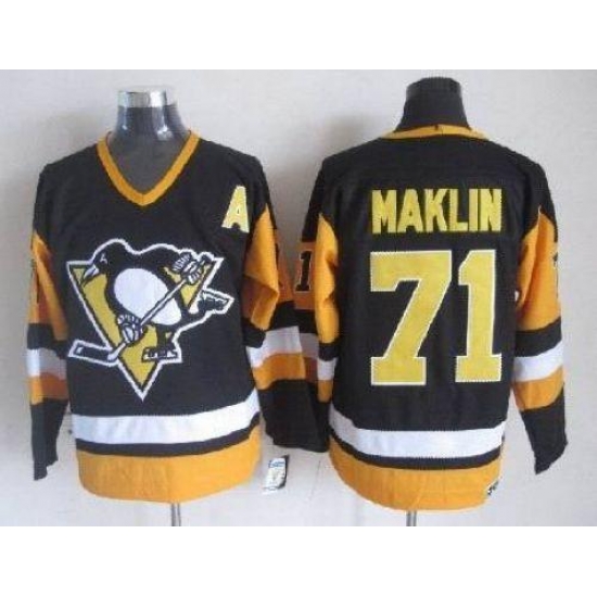 Penguins #71 Evgeni Malkin Black CCM Throwback Stitched NHL Jersey Penguins #71 Evgeni Malkin Black CCM Throwback Stitched NHL Jersey