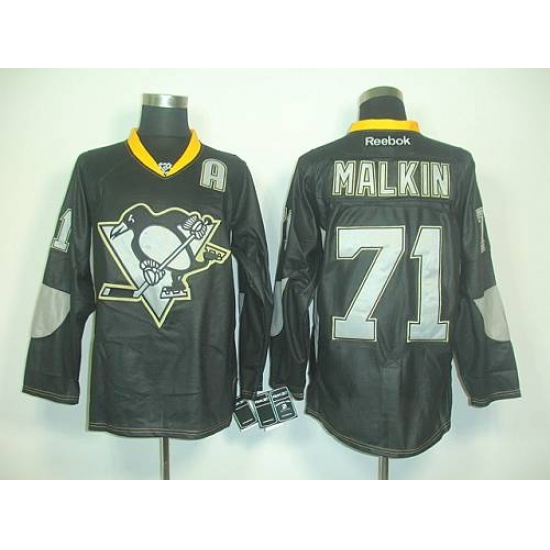 Penguins #71 Evgeni Malkin Black Ice Stitched NHL Jersey Penguins #71 Evgeni Malkin Black Ice Stitched NHL Jersey