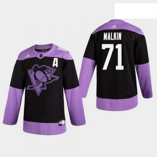 Penguins 71 Evgeni Malkin Hockey Fights Cancer Practice Black Jersey Penguins 71 Evgeni Malkin Hockey Fights Cancer Practice Black Jersey