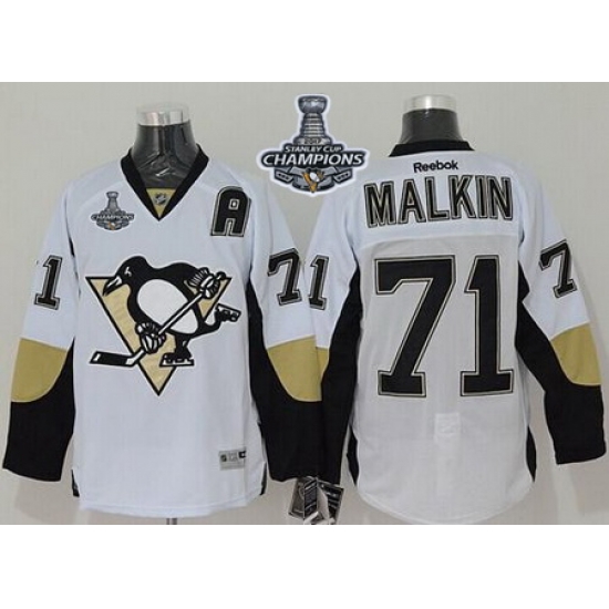 Penguins #71 Evgeni Malkin White 2017 Stanley Cup Finals Champions Stitched NHL Jersey Penguins #71 Evgeni Malkin White 2017 Stanley Cup Finals Champions Stitched NHL Jersey