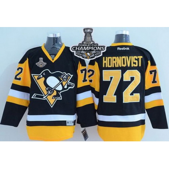 Penguins #72 Patric Hornqvist Black Alternate 2017 Stanley Cup Finals Champions Stitched NHL Jersey Penguins #72 Patric Hornqvist Black Alternate 2017 Stanley Cup Finals Champions Stitched NHL Jersey