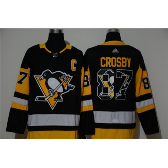 Penguins 87 Sidney Crosby Black Adidas Fashion Jersey Penguins 87 Sidney Crosby Black Adidas Fashion Jersey