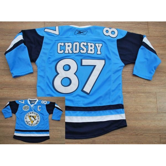 Penguins #87 Sidney Crosby Stitched Baby Blue 2011 Winter Classic Vintage NHL Jersey Penguins #87 Sidney Crosby Stitched Baby Blue 2011 Winter Classic Vintage NHL Jersey