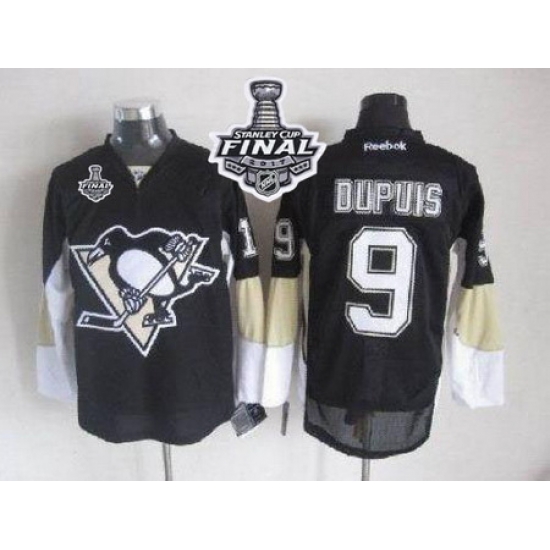 Penguins #9 Pascal Dupuis Black 2017 Stanley Cup Final Patch Stitched NHL Jersey Penguins #9 Pascal Dupuis Black 2017 Stanley Cup Final Patch Stitched NHL Jersey