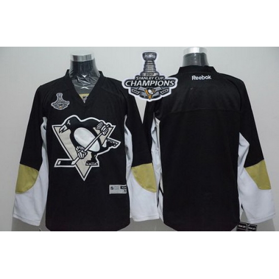 Penguins Blank Black 2017 Stanley Cup Finals Champions Stitched NHL Jersey Penguins Blank Black 2017 Stanley Cup Finals Champions Stitched NHL Jersey