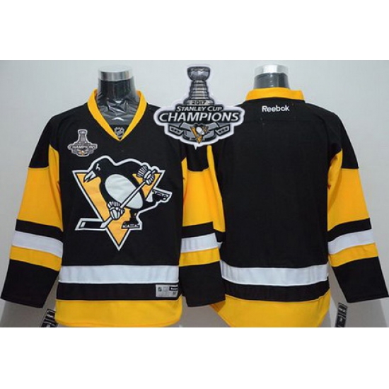 Penguins Blank Black Alternate 2017 Stanley Cup Finals Champions Stitched NHL Jersey Penguins Blank Black Alternate 2017 Stanley Cup Finals Champions Stitched NHL Jersey