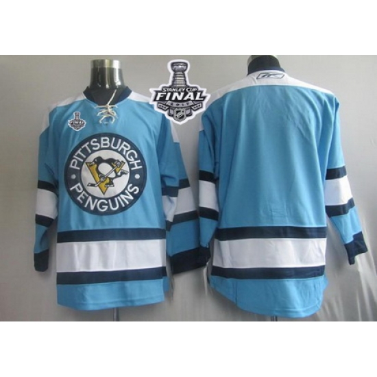 Penguins Blank Blue 2017 Stanley Cup Final Patch Stitched NHL Jersey Penguins Blank Blue 2017 Stanley Cup Final Patch Stitched NHL Jersey