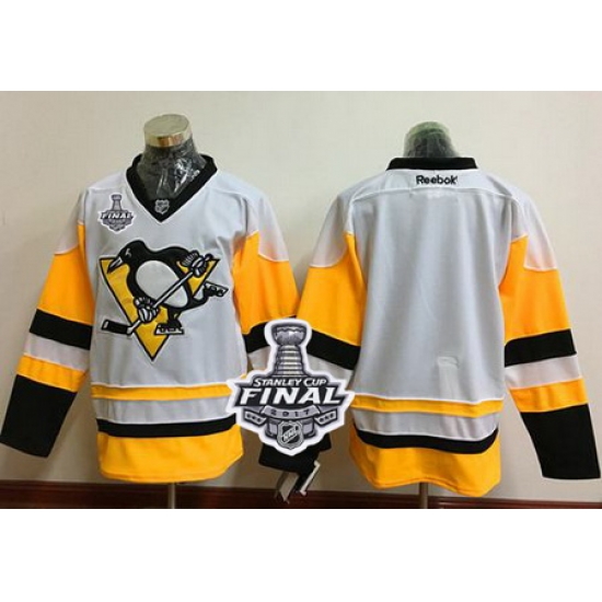 Penguins Blank White New Away 2017 Stanley Cup Final Patch Stitched NHL Jersey Penguins Blank White New Away 2017 Stanley Cup Final Patch Stitched NHL Jersey