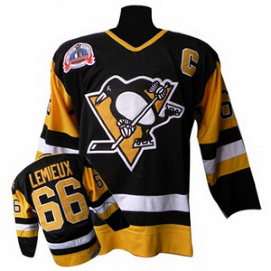 Pittsburgh Penguins 66# MARIO LEMIEUX CCM 1992 Black Pittsburgh Penguins 66# MARIO LEMIEUX CCM 1992 Black
