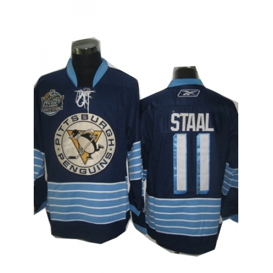 Pittsburgh Penguins Winter Classic 11# Jordan Staal Blue Jersey Pittsburgh Penguins Winter Classic 11# Jordan Staal Blue Jersey