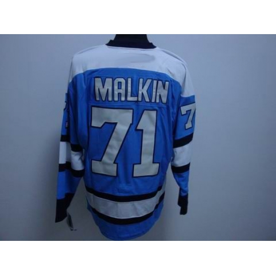 RBK Pittsburgh Penguins EVGENI MALKIN STANLEY CUP #71 Hockey A patch Jersey blue RBK Pittsburgh Penguins EVGENI MALKIN STANLEY CUP #71 Hockey A patch Jersey blue