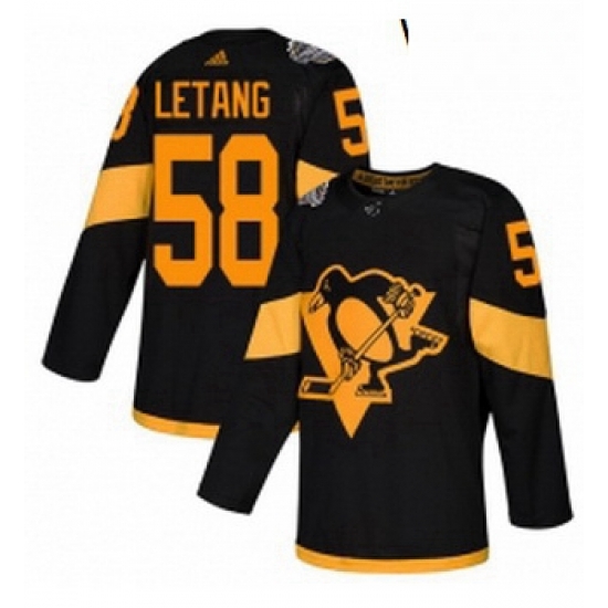 Womens Adidas Pittsburgh Penguins 58 Kris Letang Black Authentic 2019 Stadium Series Stitched NHL Jersey Womens Adidas Pittsburgh Penguins 58 Kris Letang Black Authentic 2019 Stadium Series Stitched NHL Jersey