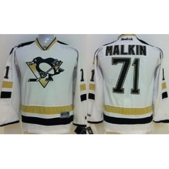 Kids Pittsburgh Penguins 71 Evgeni Malkin White NHL Jerseys Kids Pittsburgh Penguins 71 Evgeni Malkin White NHL Jerseys
