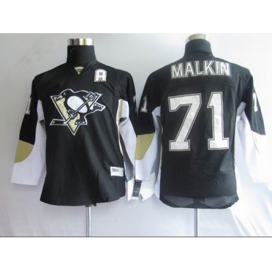 Pittaburgh Penguins 71 black A patch kids jerseys Pittaburgh Penguins 71 black A patch kids jerseys