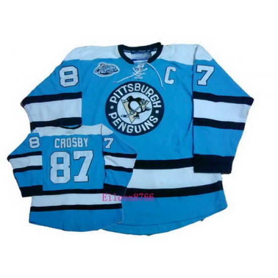 RBK hockey jerseys,Pittsburgh Penguins 87# S.Crosby blue youth RBK hockey jerseys,Pittsburgh Penguins 87# S.Crosby blue youth