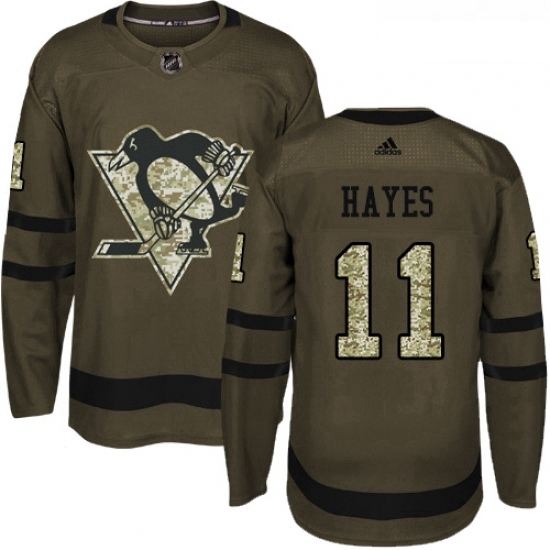 Youth Adidas Pittsburgh Penguins 11 Jimmy Hayes Authentic Green Salute to Service NHL Jersey Youth Adidas Pittsburgh Penguins 11 Jimmy Hayes Authentic Green Salute to Service NHL Jersey