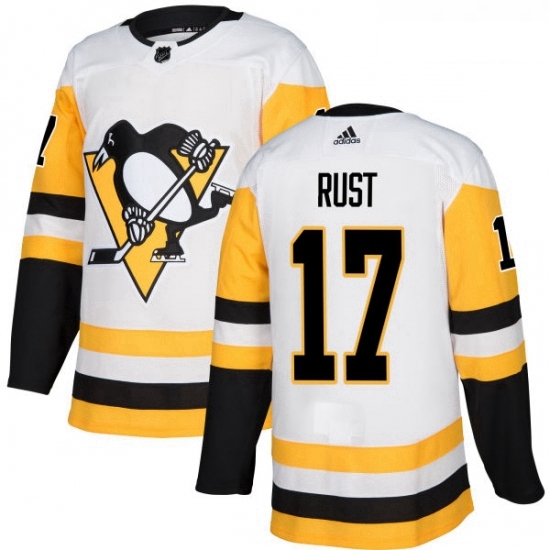 Youth Adidas Pittsburgh Penguins 17 Bryan Rust Authentic White Away NHL Jersey Youth Adidas Pittsburgh Penguins 17 Bryan Rust Authentic White Away NHL Jersey