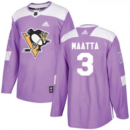 Youth Adidas Pittsburgh Penguins 3 Olli Maatta Authentic Purple Fights Cancer Practice NHL Jersey Youth Adidas Pittsburgh Penguins 3 Olli Maatta Authentic Purple Fights Cancer Practice NHL Jersey