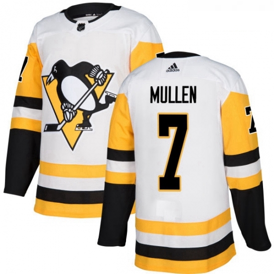 Youth Adidas Pittsburgh Penguins 7 Joe Mullen Authentic White Away NHL Jersey Youth Adidas Pittsburgh Penguins 7 Joe Mullen Authentic White Away NHL Jersey