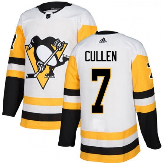 Youth Adidas Pittsburgh Penguins 7 Matt Cullen Authentic White Away NHL Jersey Youth Adidas Pittsburgh Penguins 7 Matt Cullen Authentic White Away NHL Jersey