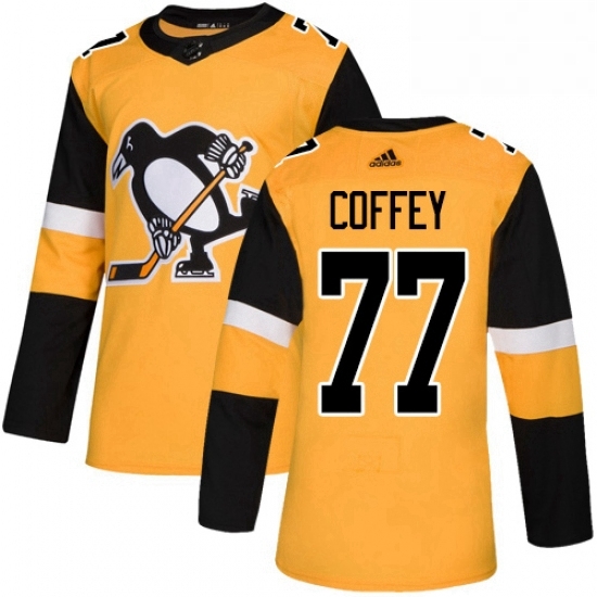 Youth Adidas Pittsburgh Penguins 77 Paul Coffey Authentic Gold Alternate NHL Jersey Youth Adidas Pittsburgh Penguins 77 Paul Coffey Authentic Gold Alternate NHL Jersey